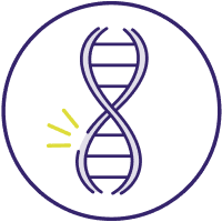 genetic mutation icon