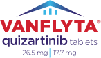 VANFLYTA® (quizartinib) logo